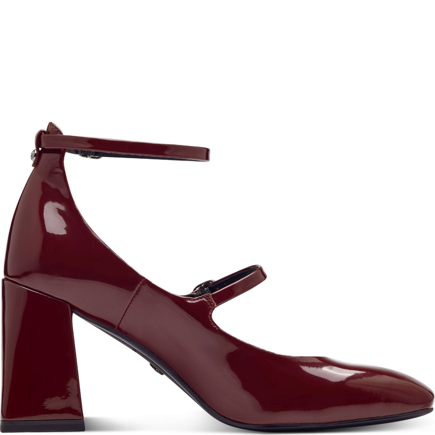 TAMARIS Klasikiniai batai moterims, Vyšninė, Pump with strap 3