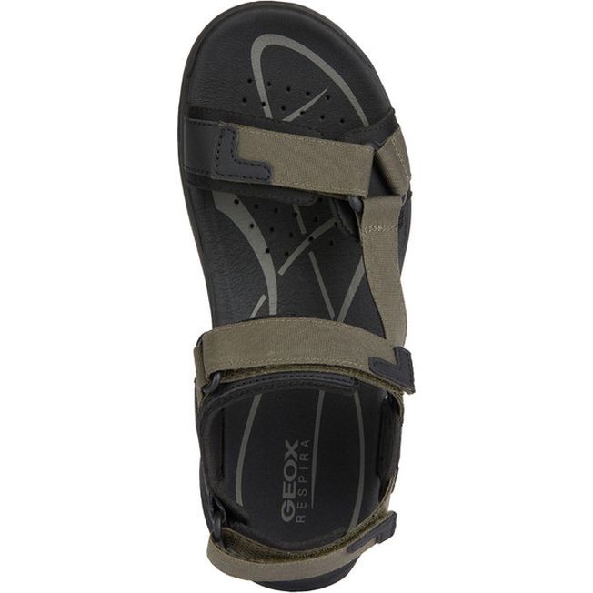 GEOX Basutės vyrams, Žalia, Terreno grip sandals 5