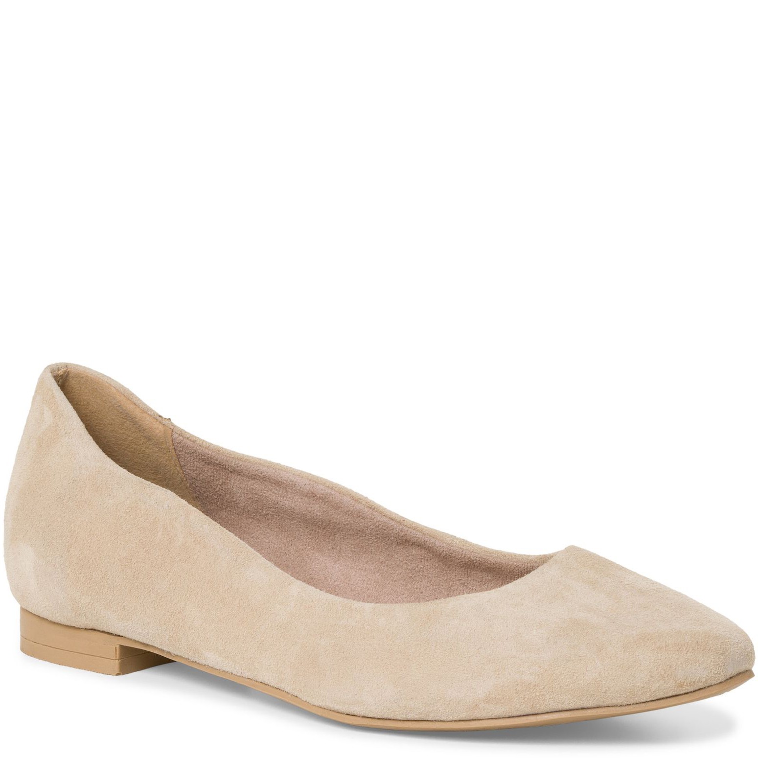 TAMARIS Balerinos moterims, Smėlio, Ballerinas 1