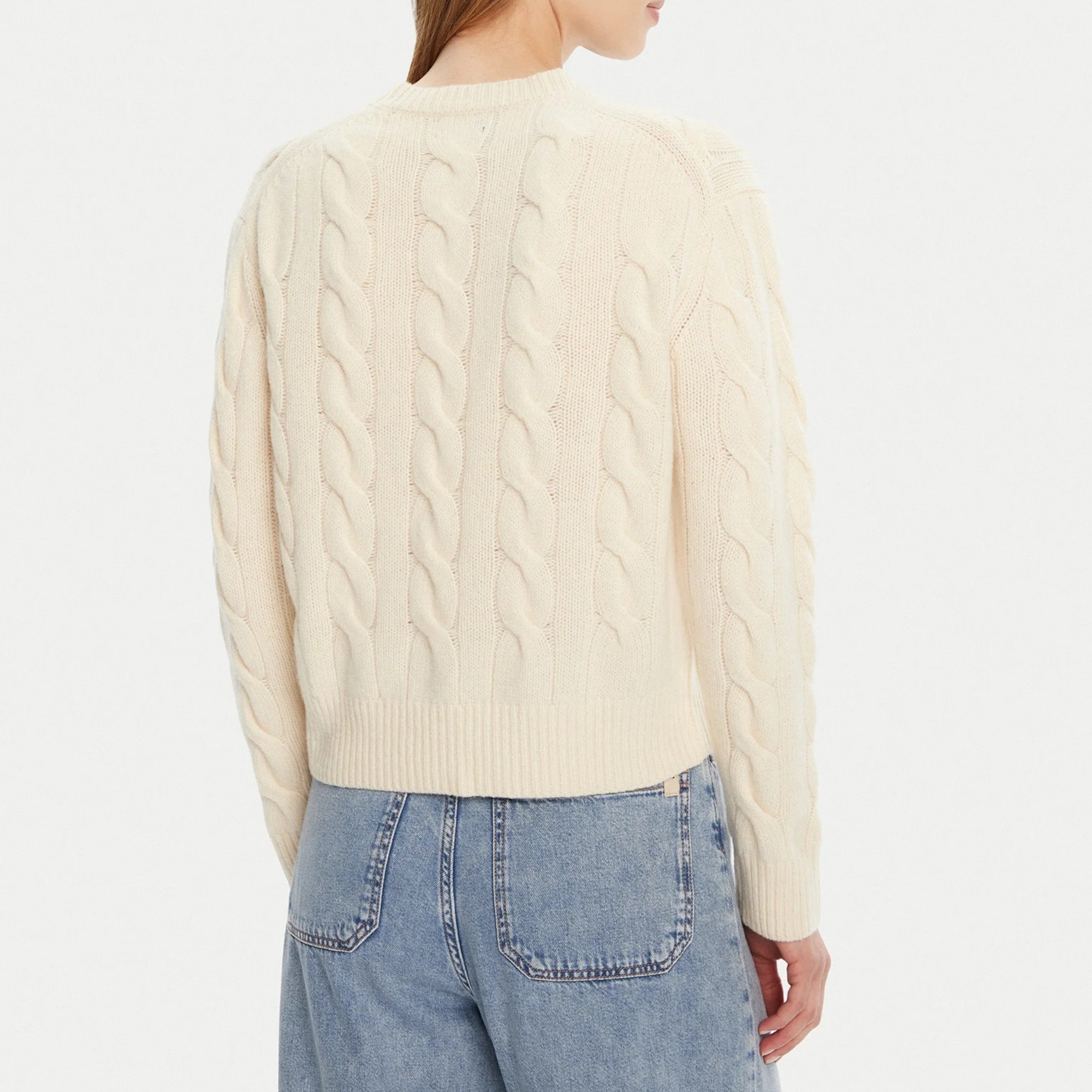 POLO RALPH LAUREN Megztinis moterims, Smėlio, Pullover 2