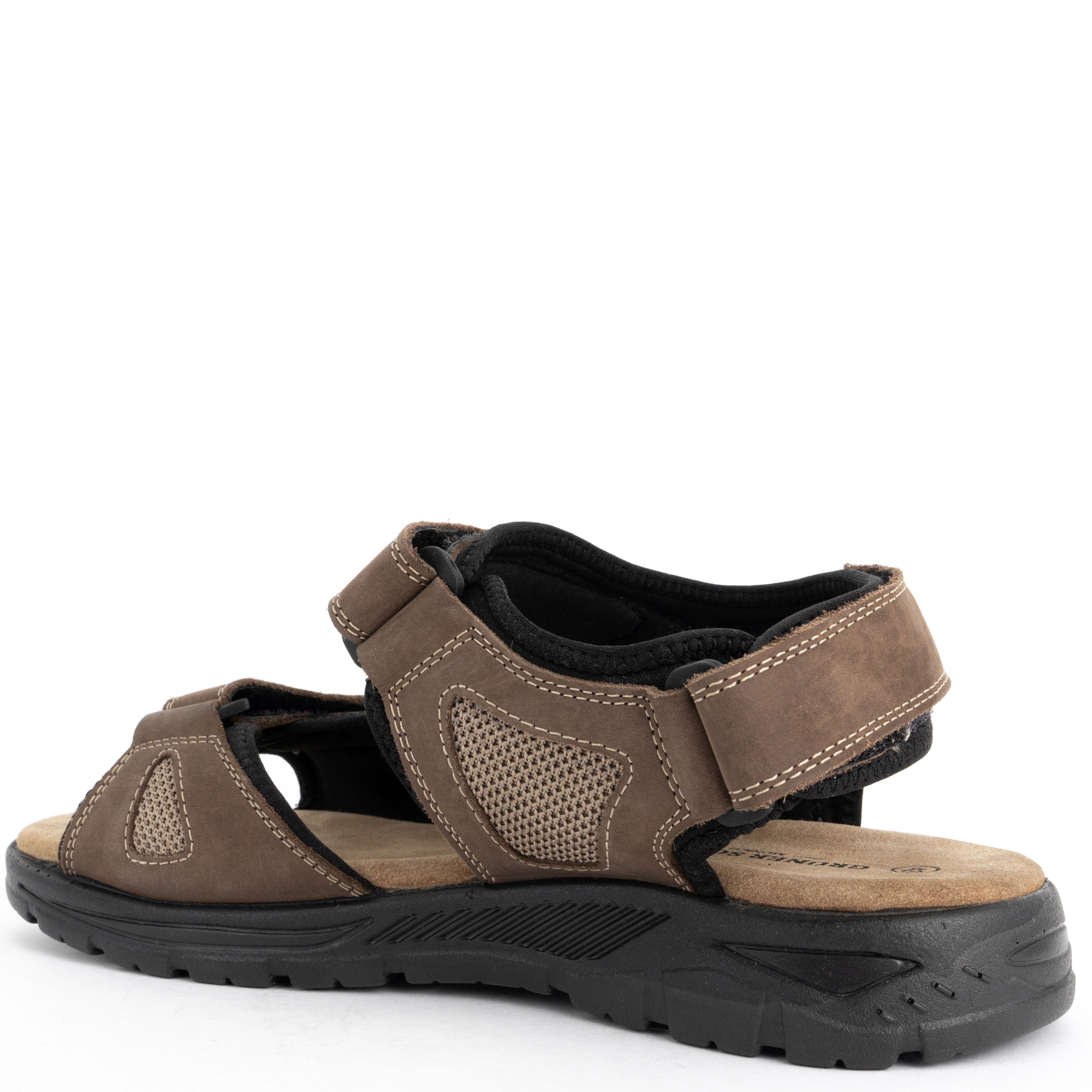 GRUNER SCHUHE Basutės vyrams, Ruda, Sandals 3