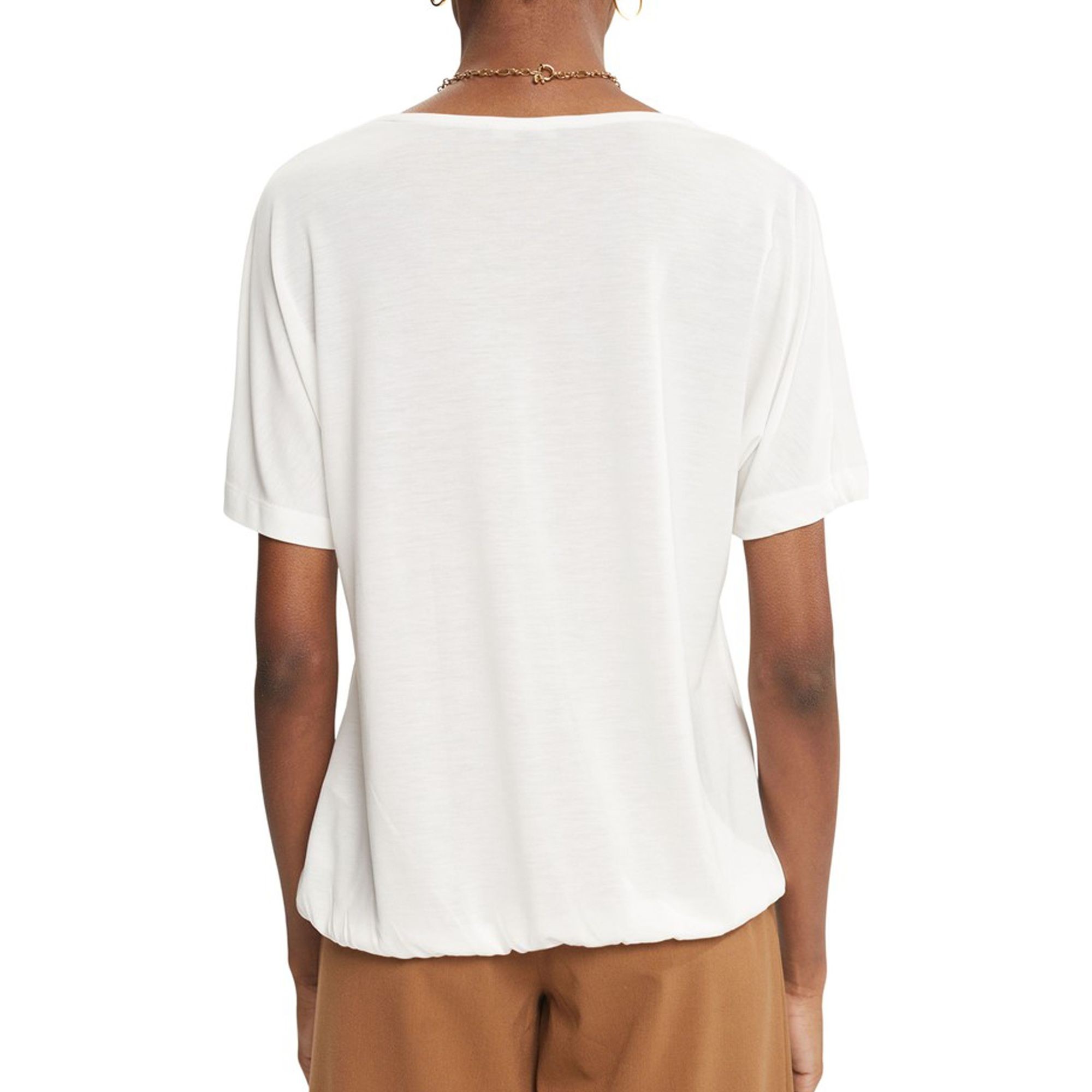 ESPRIT Marškinėliai moterims, Made of TENCEL_: wra 3