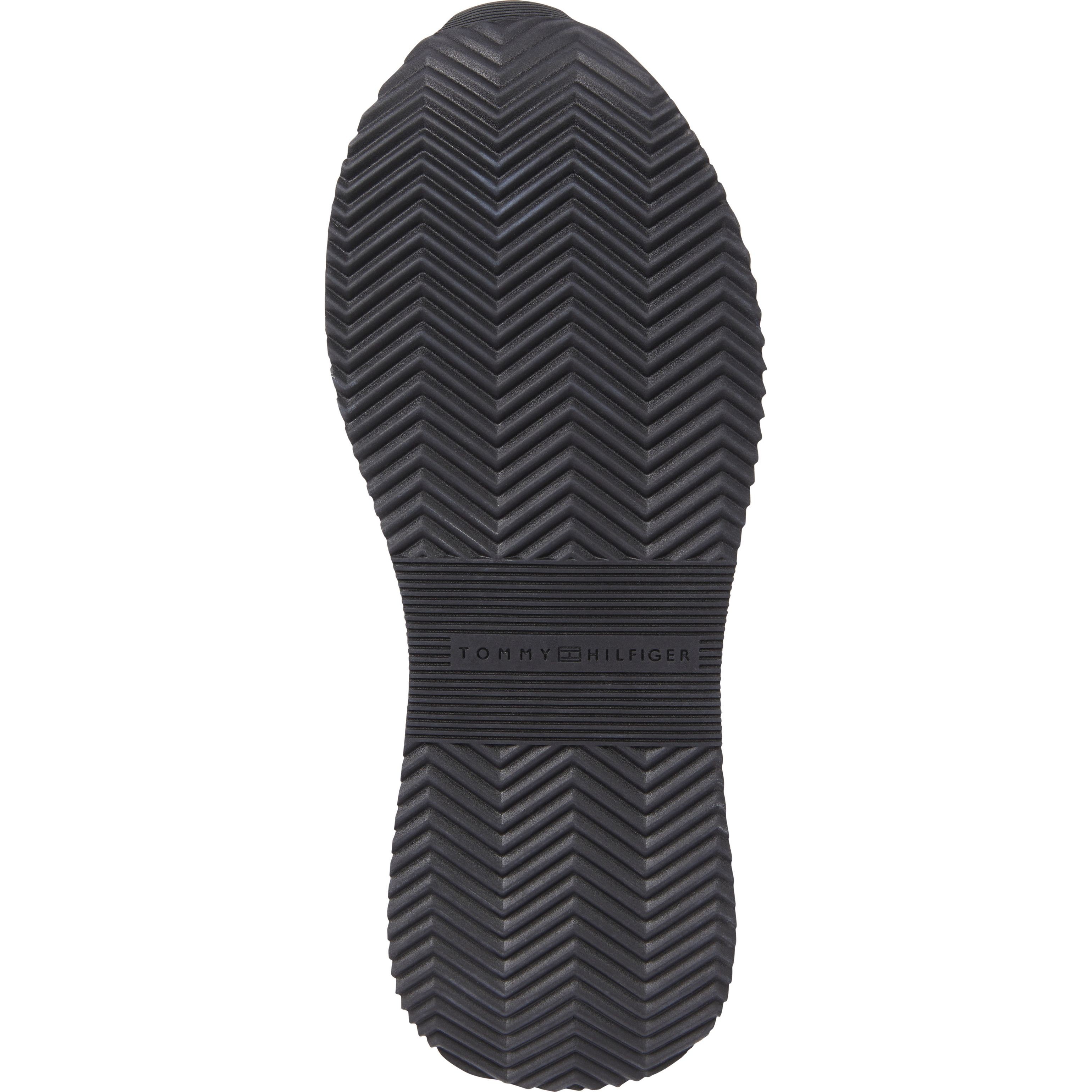 TOMMY HILFIGER Laisvalaikio bateliai moterims, Juoda, Monogram runner leisure 6