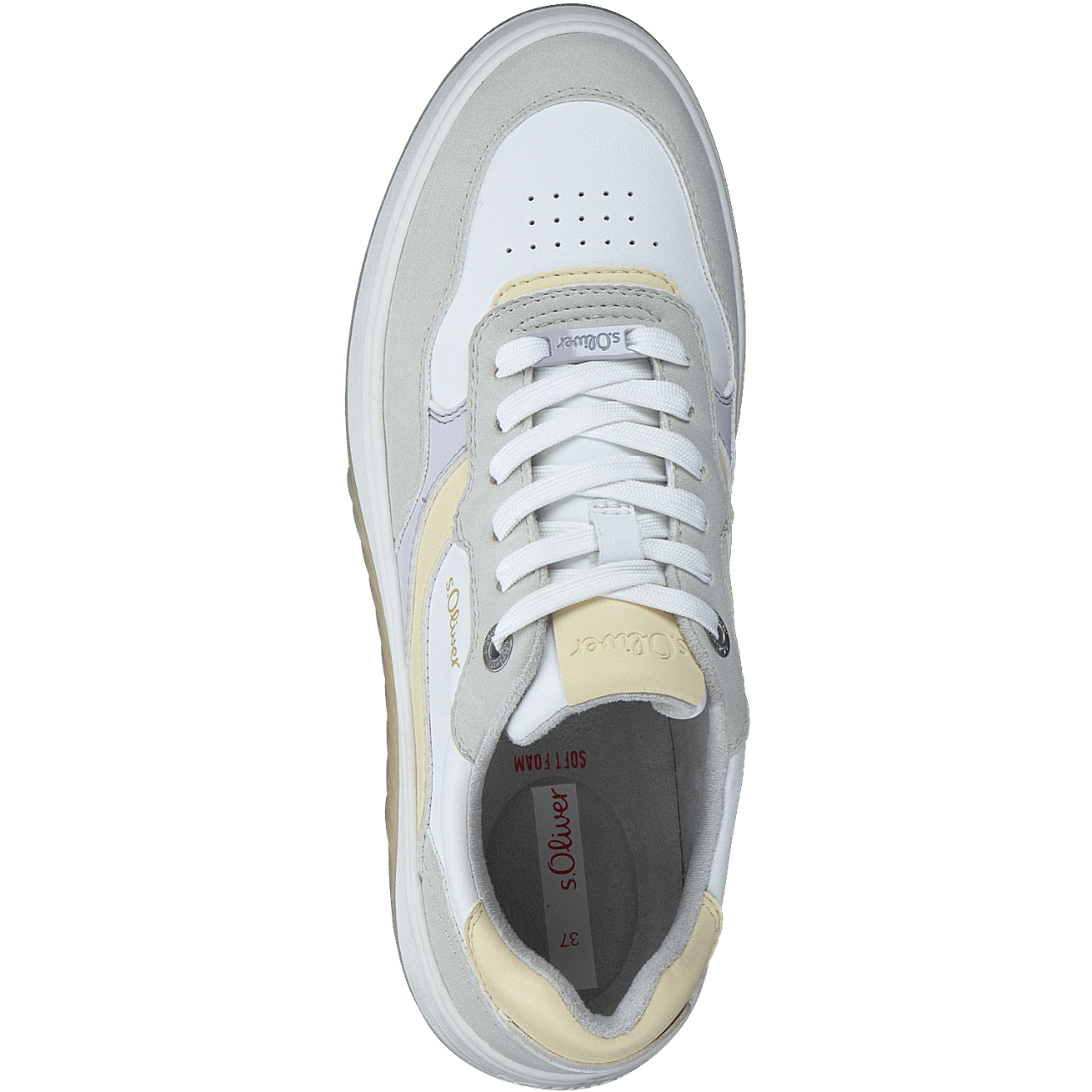 S.OLIVER Sportiniai bateliai moterims, Balta, SPORT SHOE 4