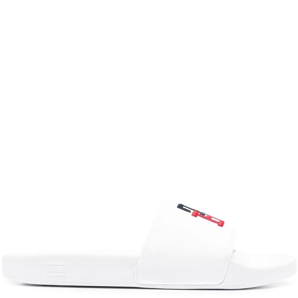 TOMMY HILFIGER Šlepetės moterims, Balta, TH ESSENTIAL SLIDE 2