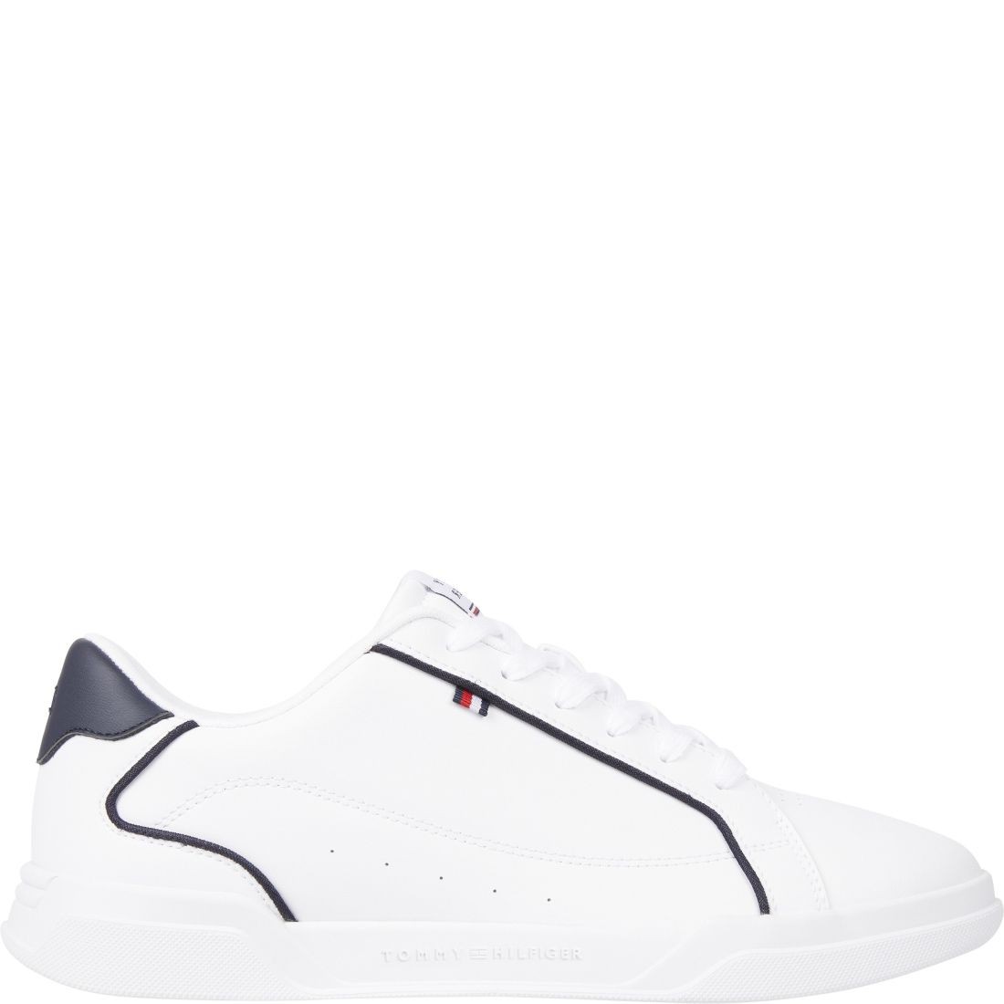 TOMMY HILFIGER Sportiniai bateliai vyrams, Balta, Cup sport shoe 1