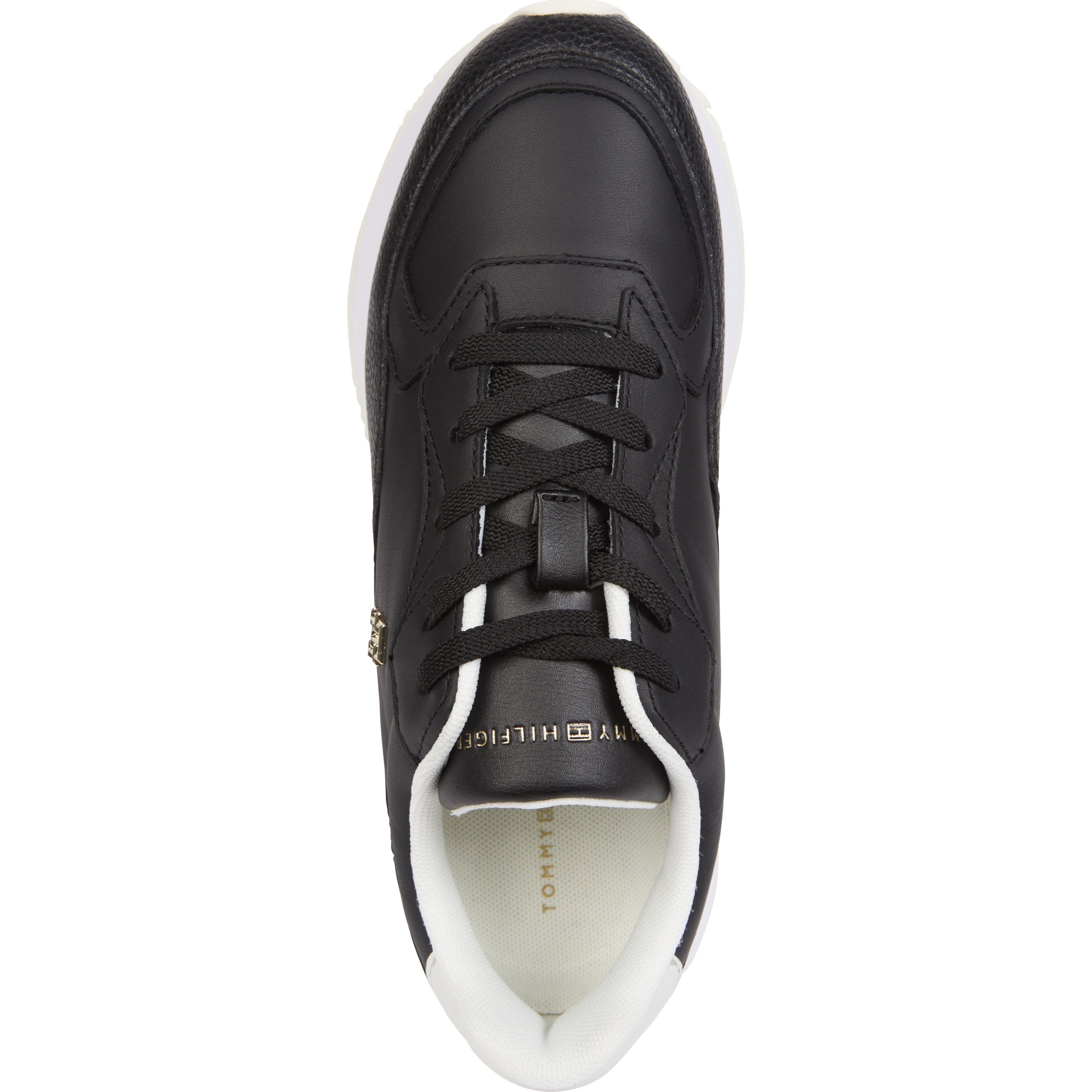 TOMMY HILFIGER Laisvalaikio bateliai moterims, Juoda, Chic chunky runner leisure 3