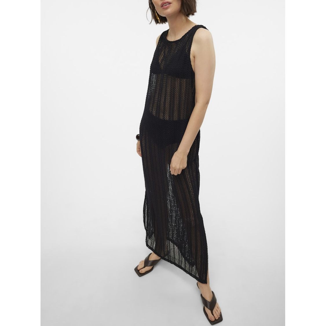 VERO MODA Maxi suknelė moterims, Juoda, Vmheidi maxi dress 7