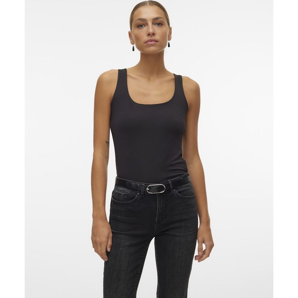 VERO MODA Palaidinės moterims, Juoda, VMMILLION SL SQUARE 2