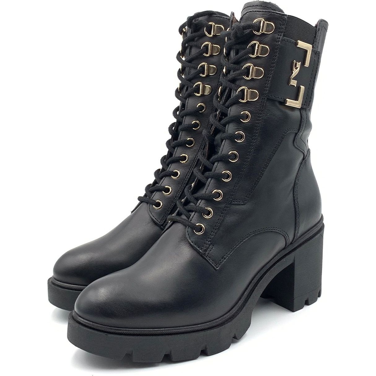 NEROGIARDINI Aulinukai moterims, Juoda, AURORA Booties 3