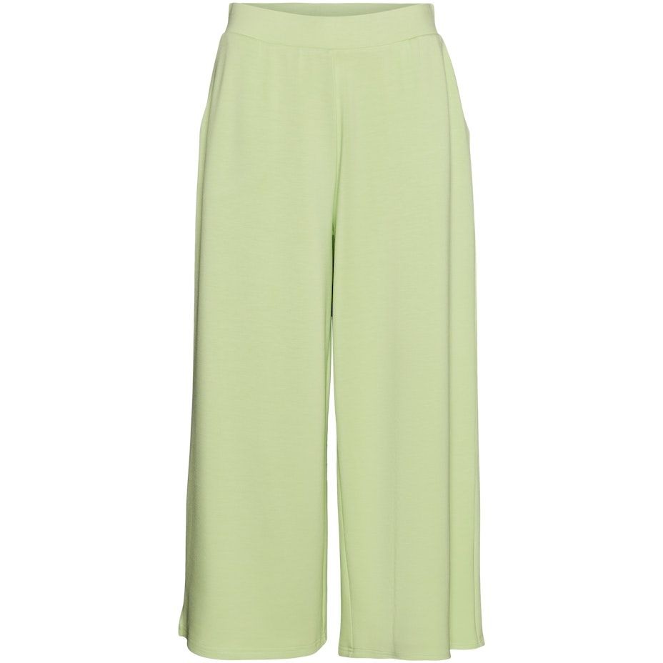 NOISY MAY Kelnės moterims, Žalia, NMJAMIE HW WIDELEG CR 1