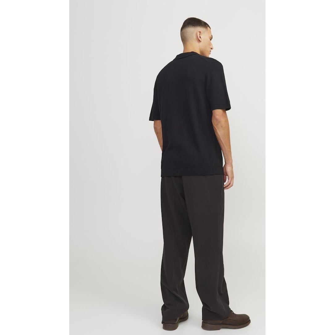 JACK & JONES Megztinis vyrams, Juoda, Jjeemil pullover 3