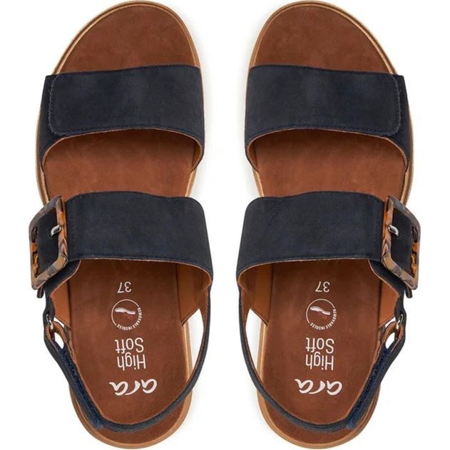 ARA Basutės moterims, Mėlyna, Malaga sandals 4