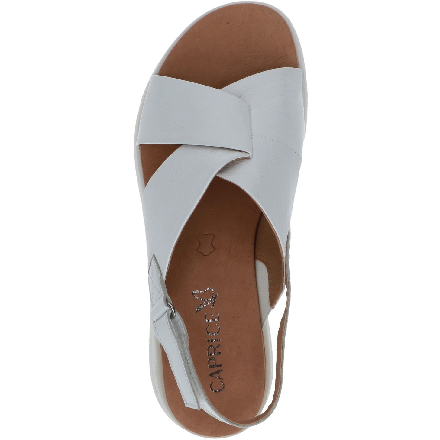 CAPRICE Basutės moterims, Balta, Sandals 4