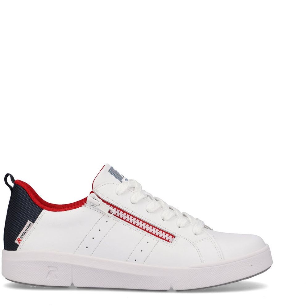 RIEKER Laisvalaikio bateliai moterims, Balta, LEISURE 3