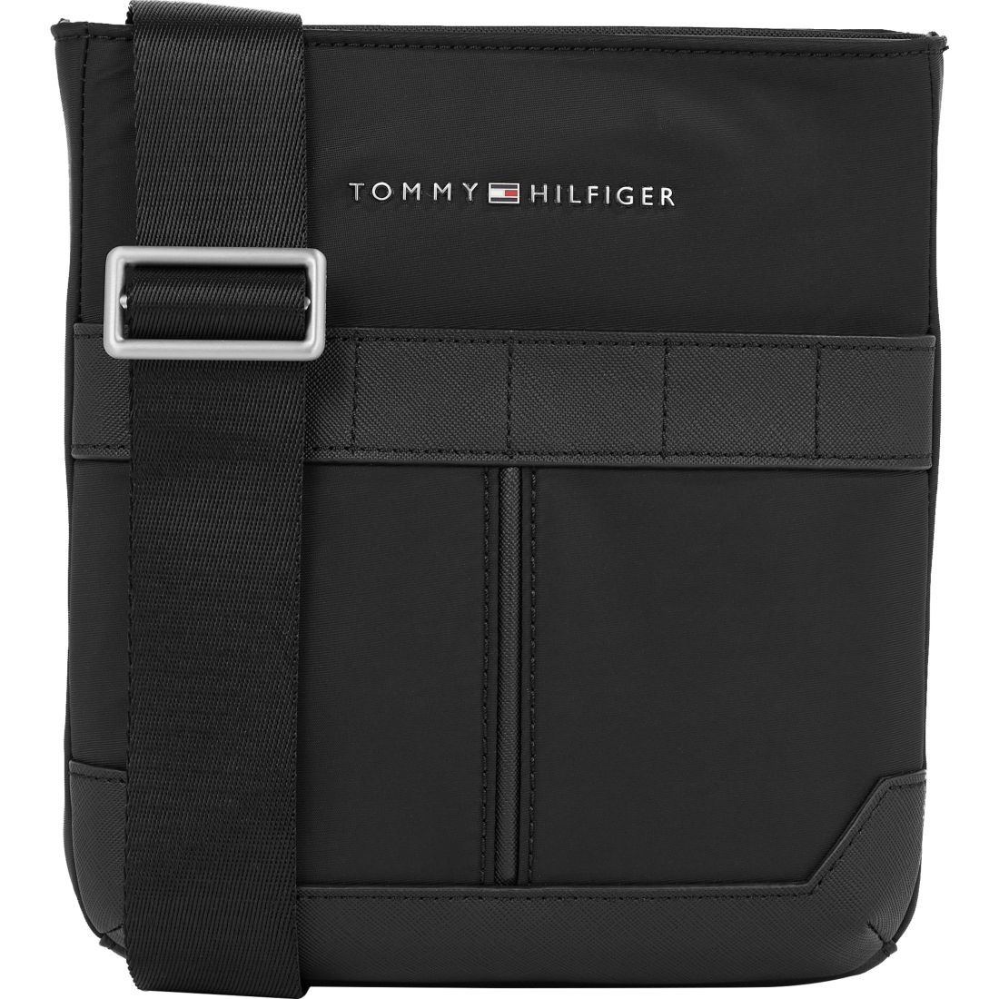 TOMMY HILFIGER Rankinė per petį vyrams, Juoda, Elevated mini crossover 1