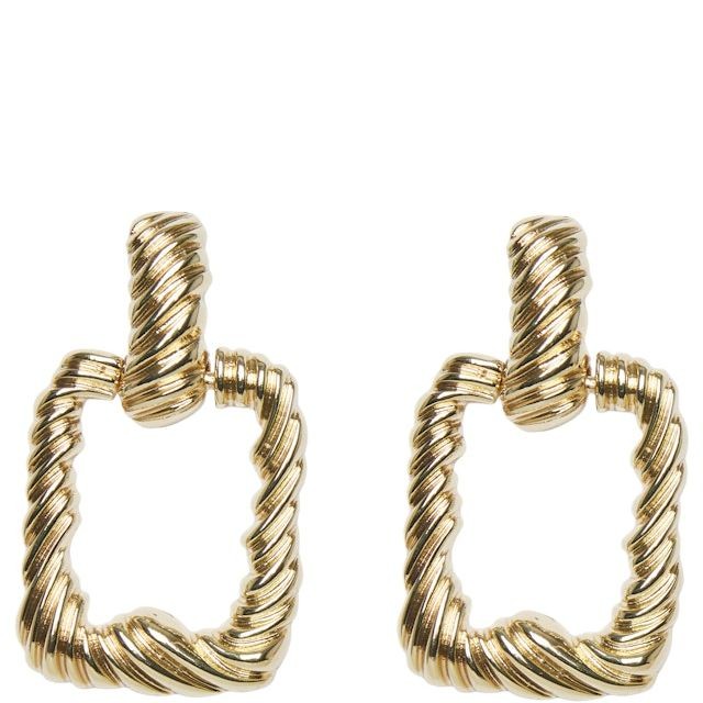 PIECES Auskarai moterims, Geltona, PCBUFFER EARRINGS SWW