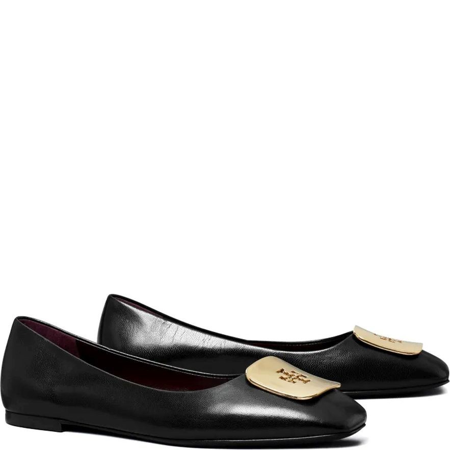 TORY BURCH Balerinos moterims, Juoda, Georgia ballet 2
