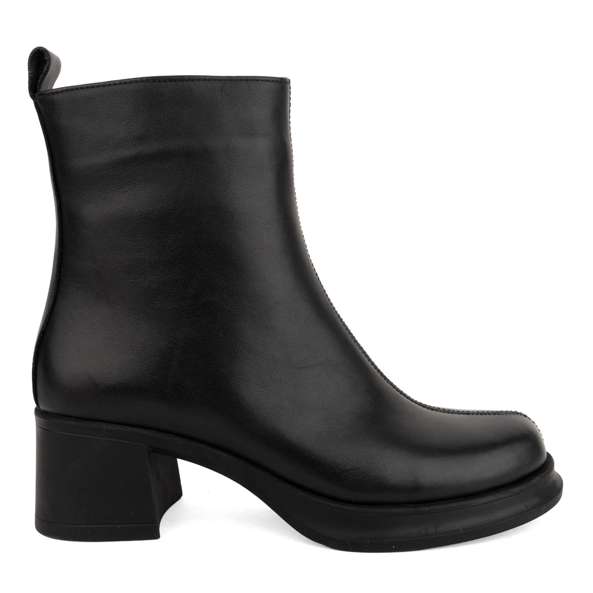 LA CONTE Aulinukai moterims, Juoda, Booties 25AW 2