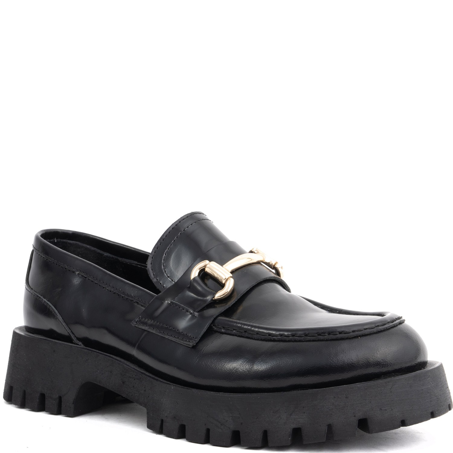 LA CONTE Loaferiai moterims, Juoda, Loafers, 25SS 1