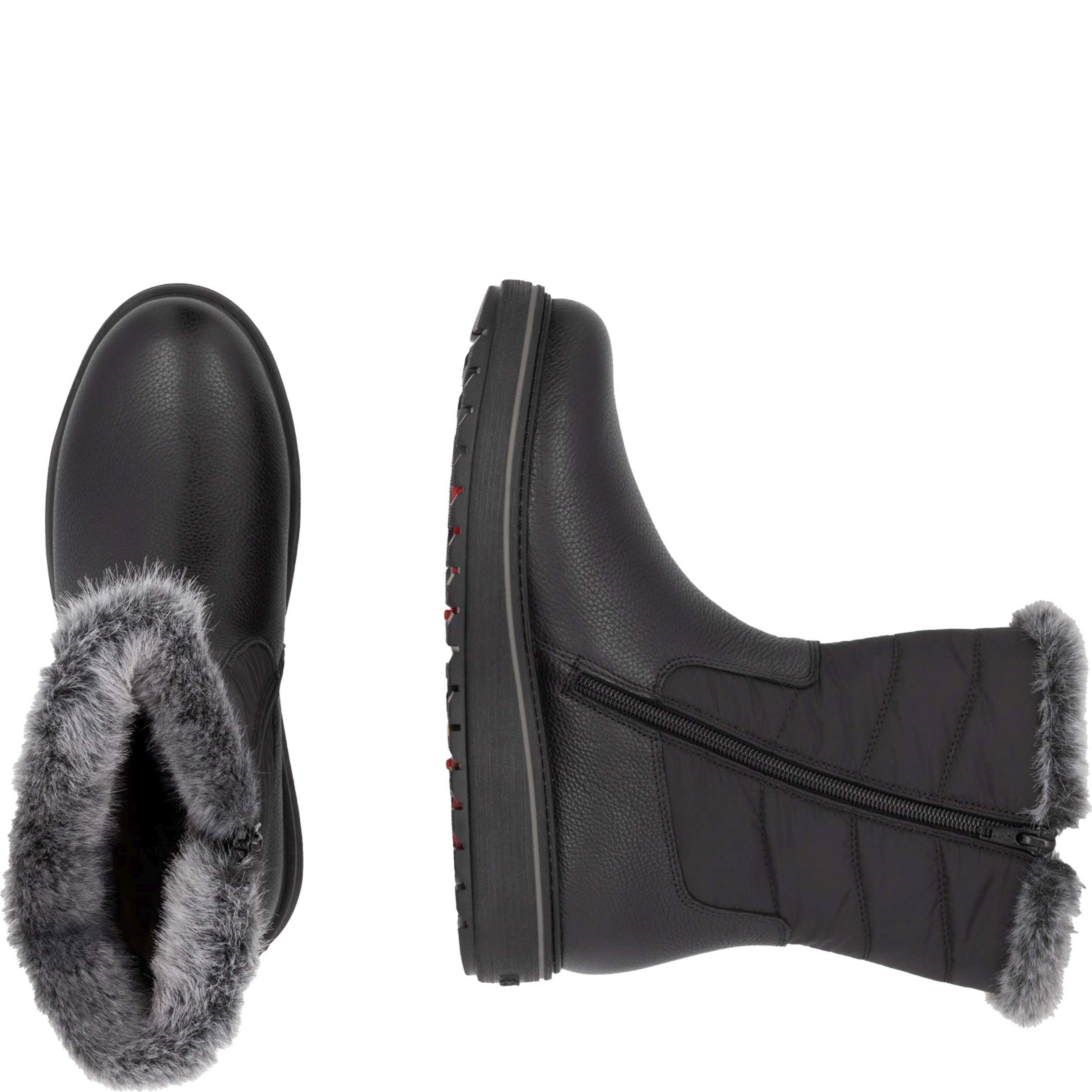 REMONTE Aulinukai moterims, Juoda, Ladies mid height boots 11