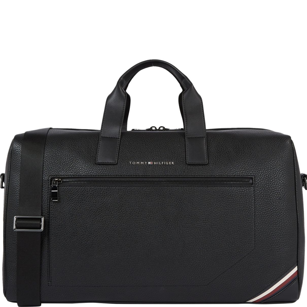 TOMMY HILFIGER Rankinė, krepšys vyrams, Juoda, Central duffle 1