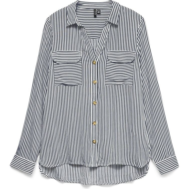 VERO MODA Marškiniai moterims, Balta, Vmbumpy shirts 1
