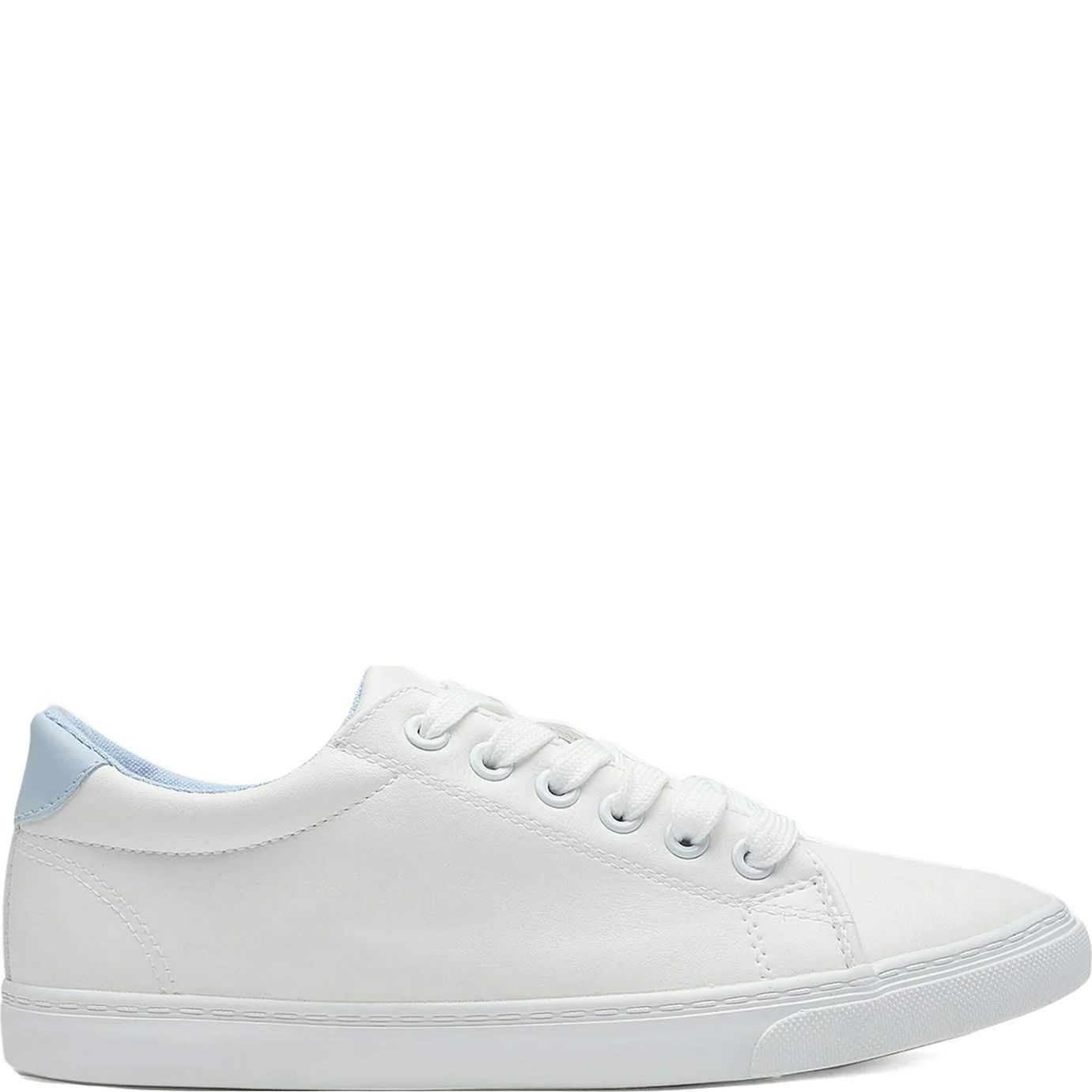 KEDDO DENIM Laisvalaikio bateliai moterims, Balta, Sneakers 2