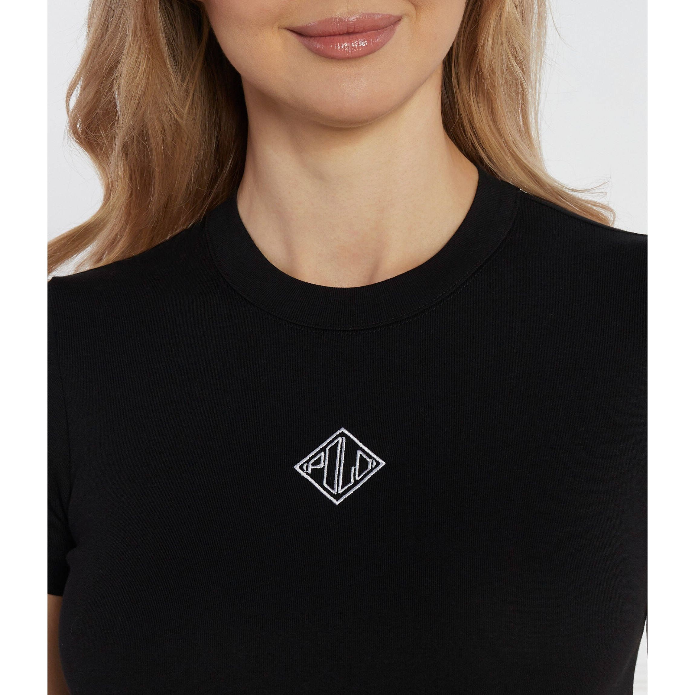 POLO RALPH LAUREN Marškinėliai trump. rankovėmis moterims, Juoda, Short sleeve t-shirt 4