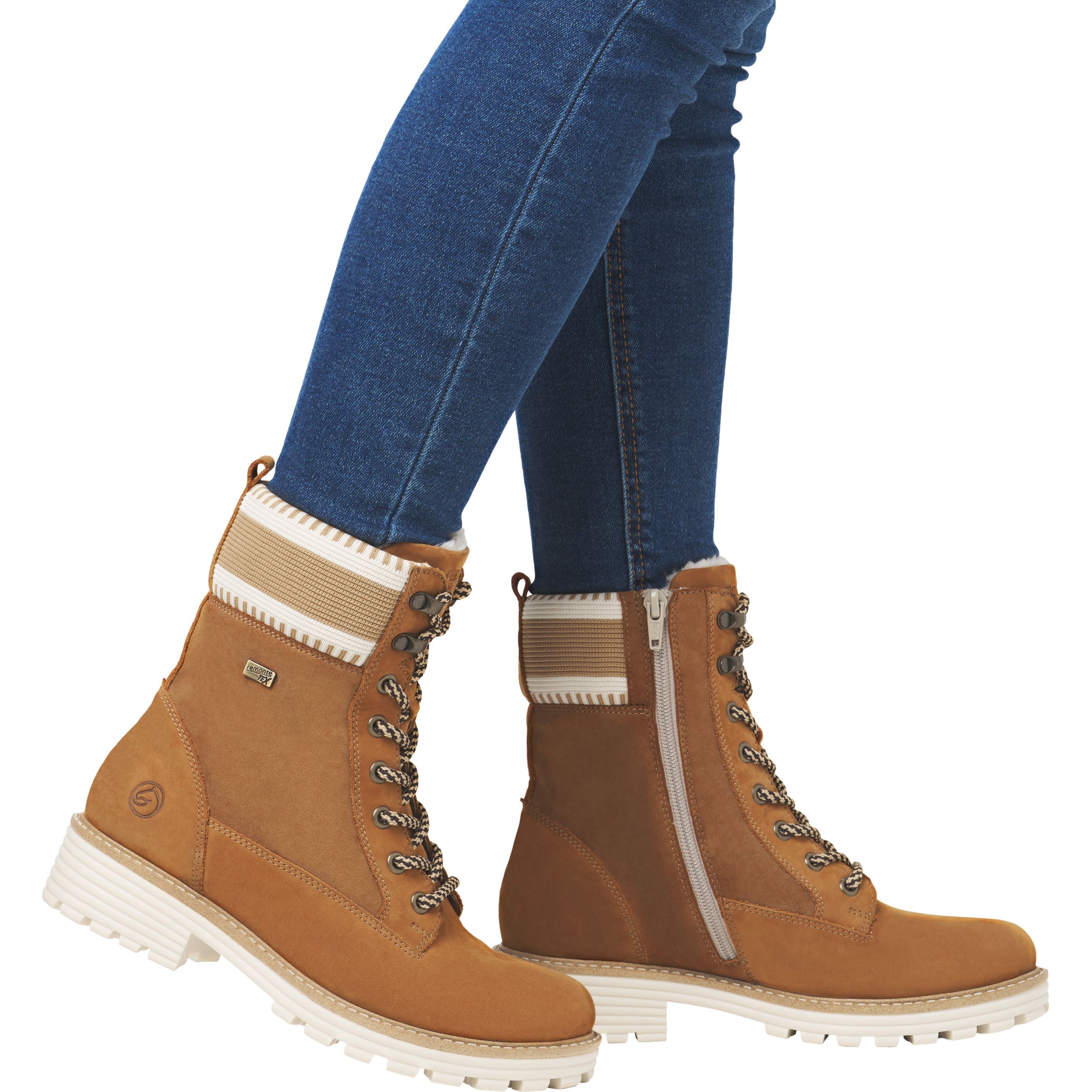 REMONTE Aulinukai moterims, Ruda, Ladies mid height boots 2