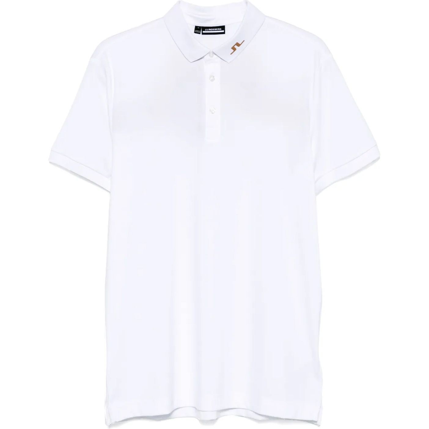 J.LINDEBERG Polo marškiniai trumpos rank. vyrams, Balta, Kv polo