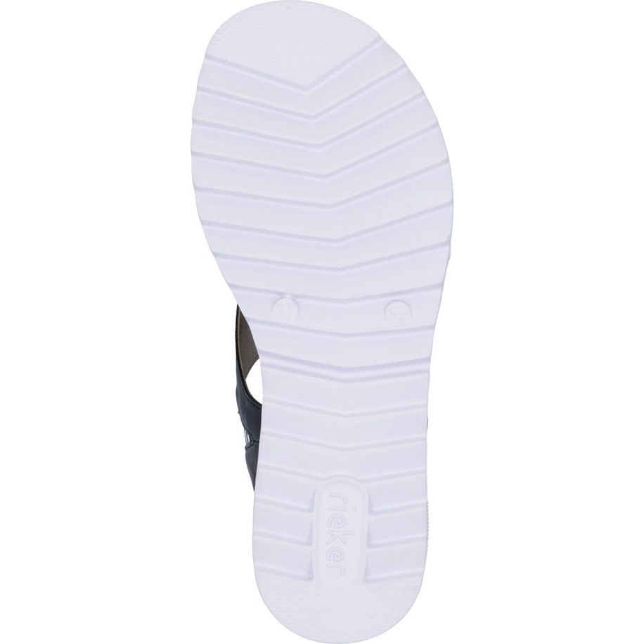 RIEKER Basutės moterims, Mėlyna, Sandals 9