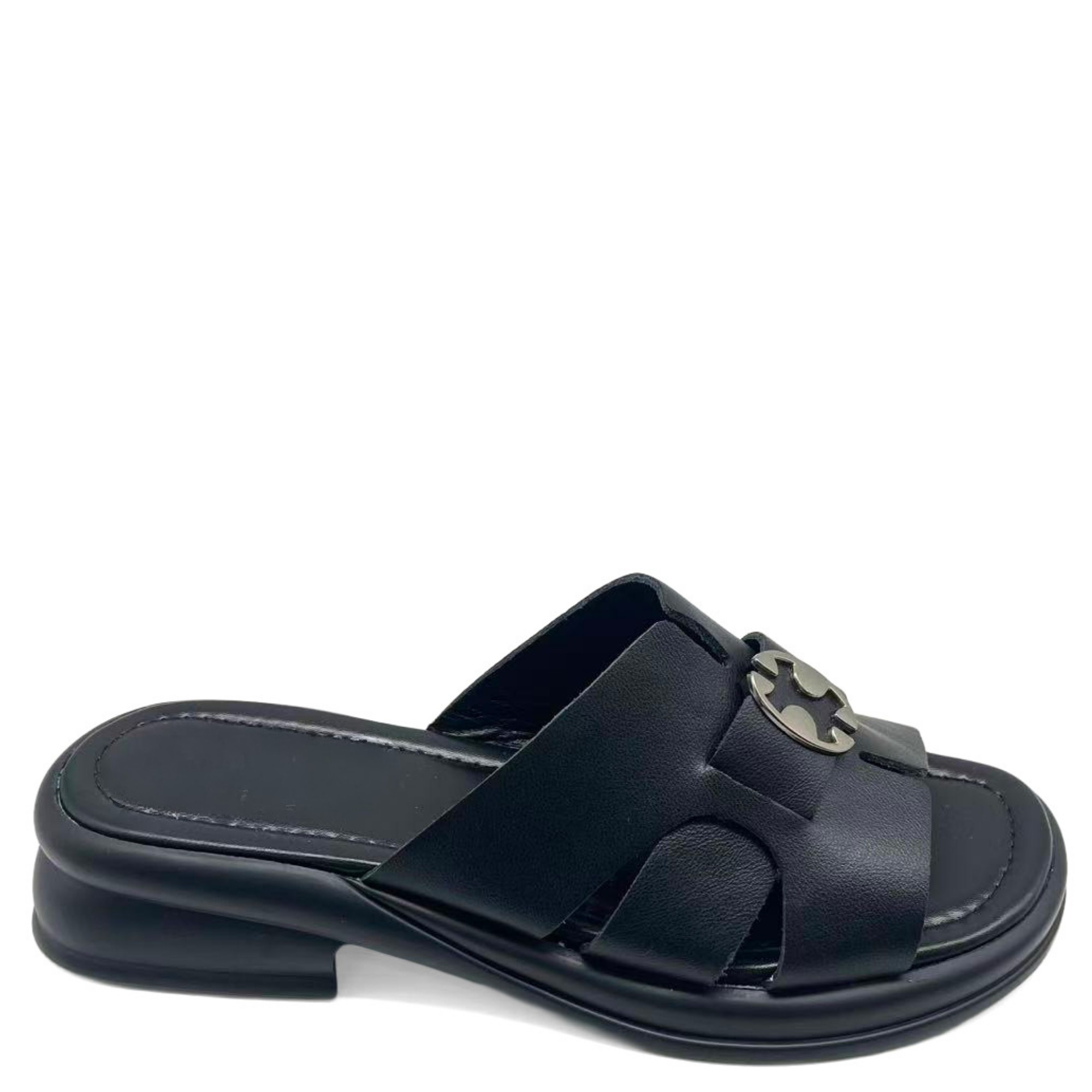 LA CONTE Šlepetės moterims, Juoda, Slippers 1