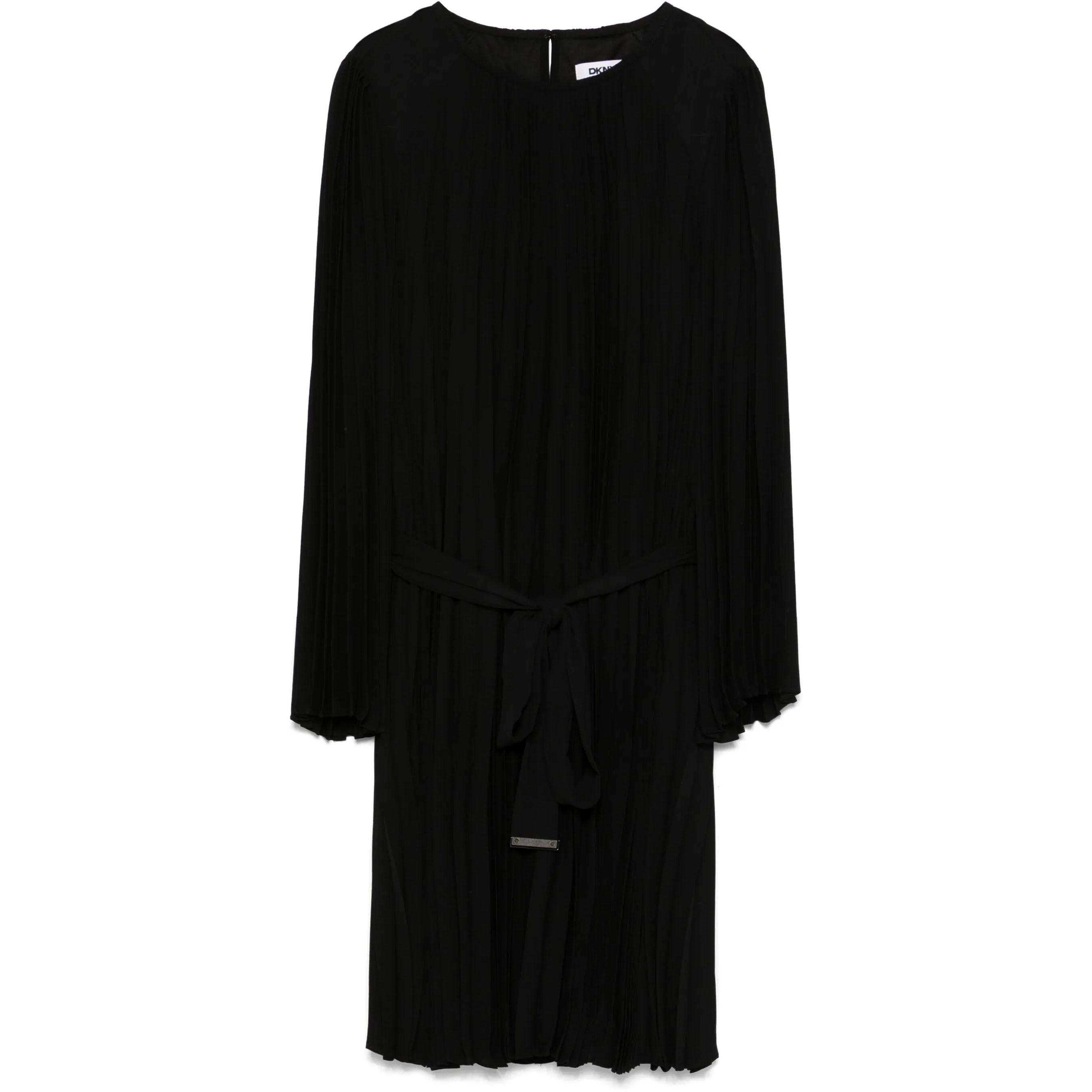 DKNY Midi suknelė moterims, Juoda, L/s pleated a-line 1
