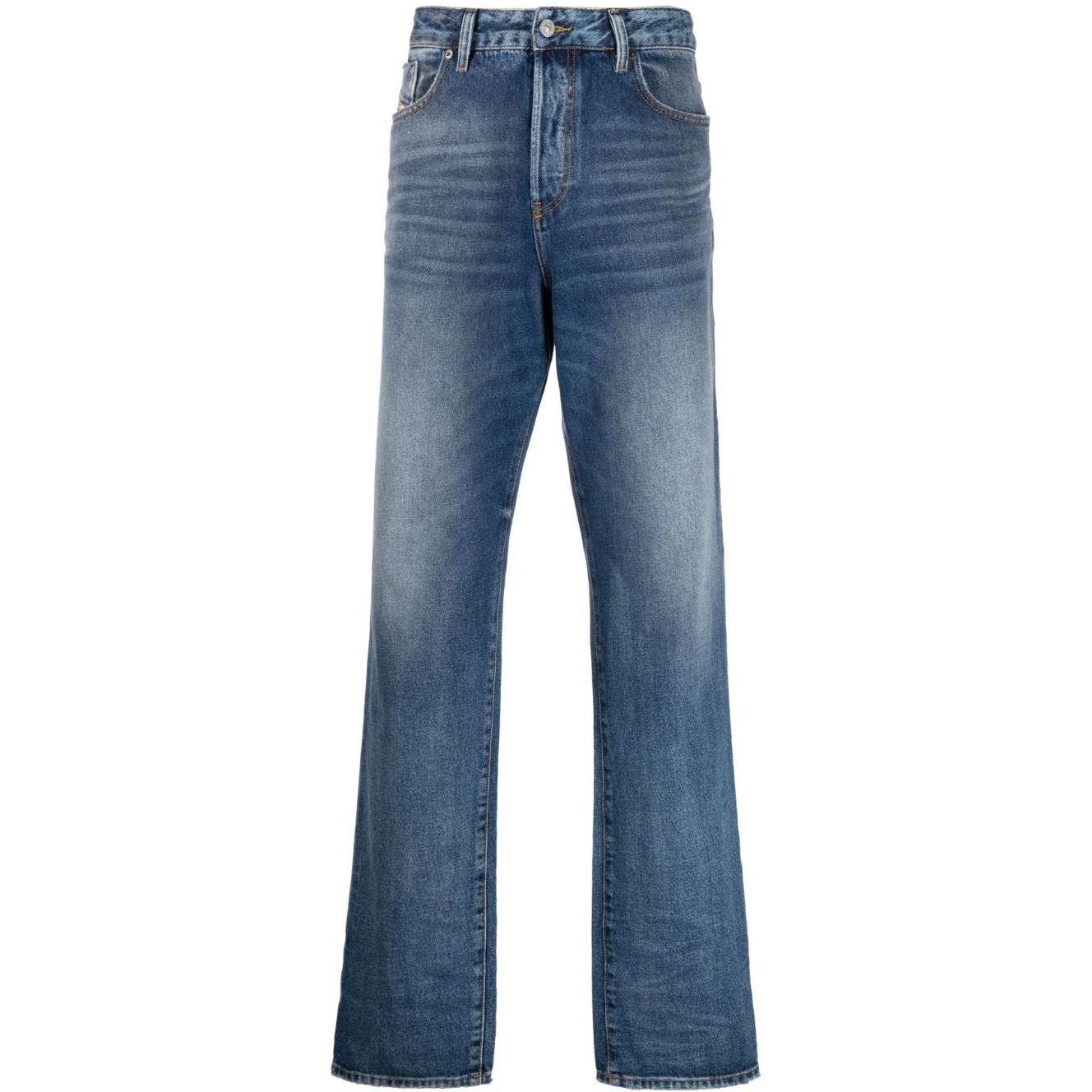 DIESEL Tiesūs džinsai -vyrams, Mėlyna, 1955 d-rekiv l.34 trousers 1