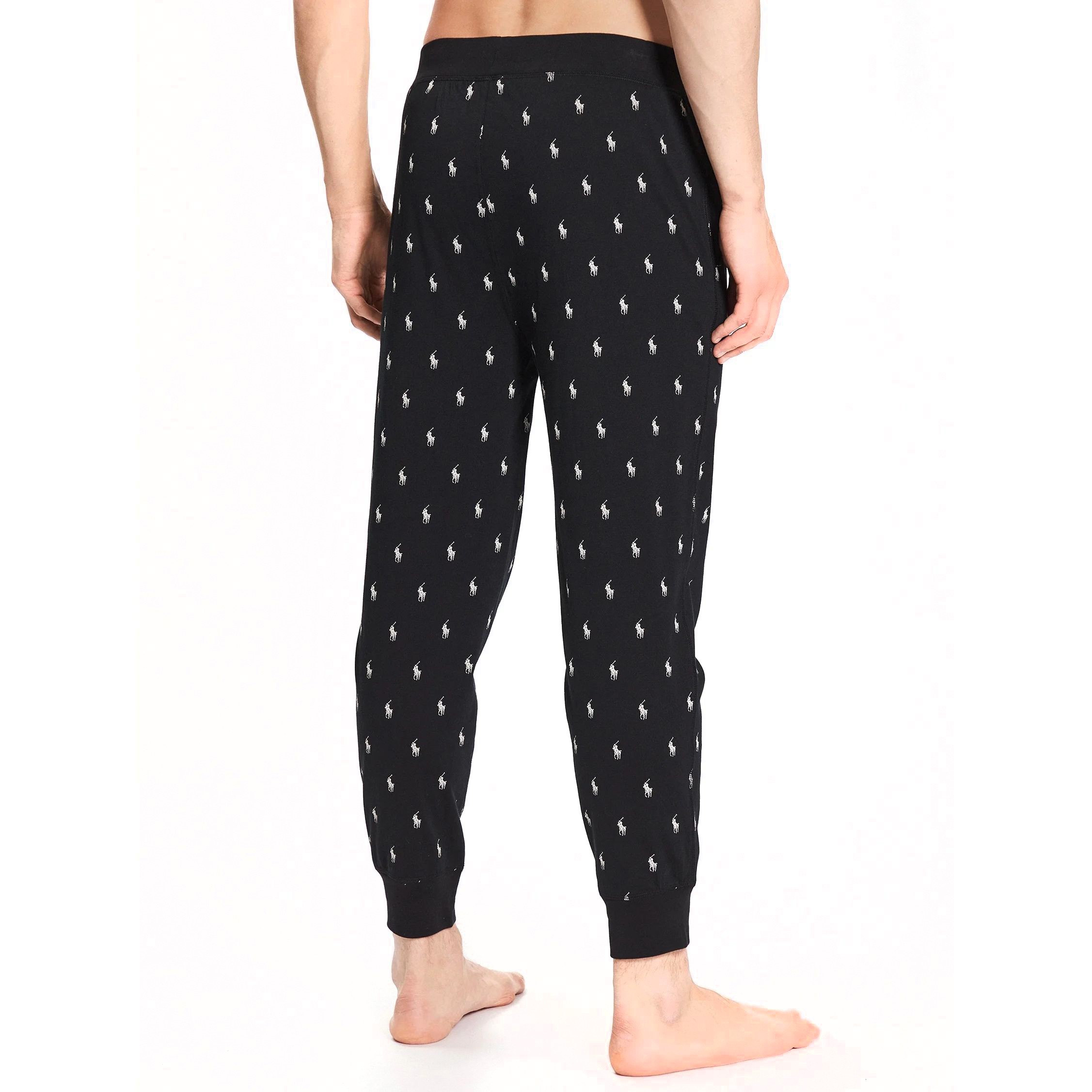 POLO RALPH LAUREN UW Laisvalaikio kelnės vyrams, Juoda, Jogger sleep 2