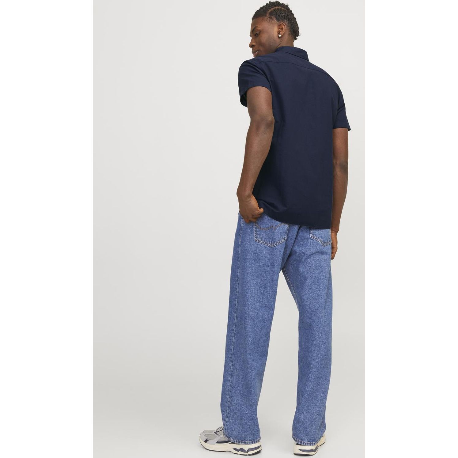 JACK & JONES Marškiniai vyrams, Mėlyna, Jprblusummer shirts 4