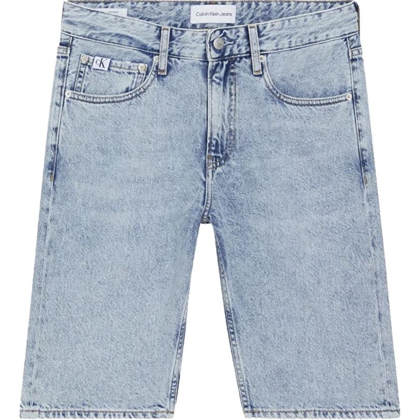 CALVIN KLEIN JEANS Šortai vyrams, Mėlyna, 5 pocket shorts 1