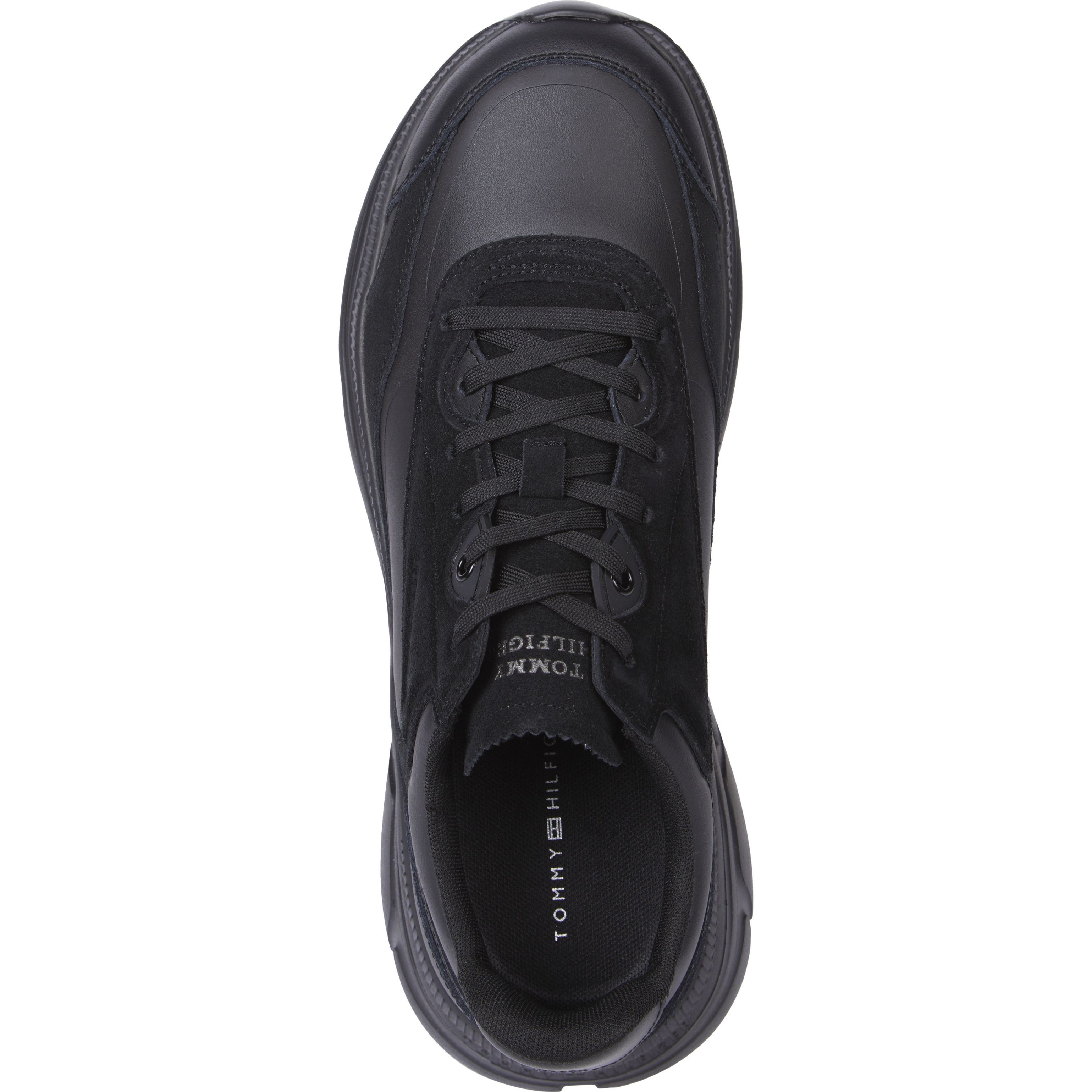 TOMMY HILFIGER Laisvalaikio bateliai vyrams, Juoda, Modern runner leisure 3