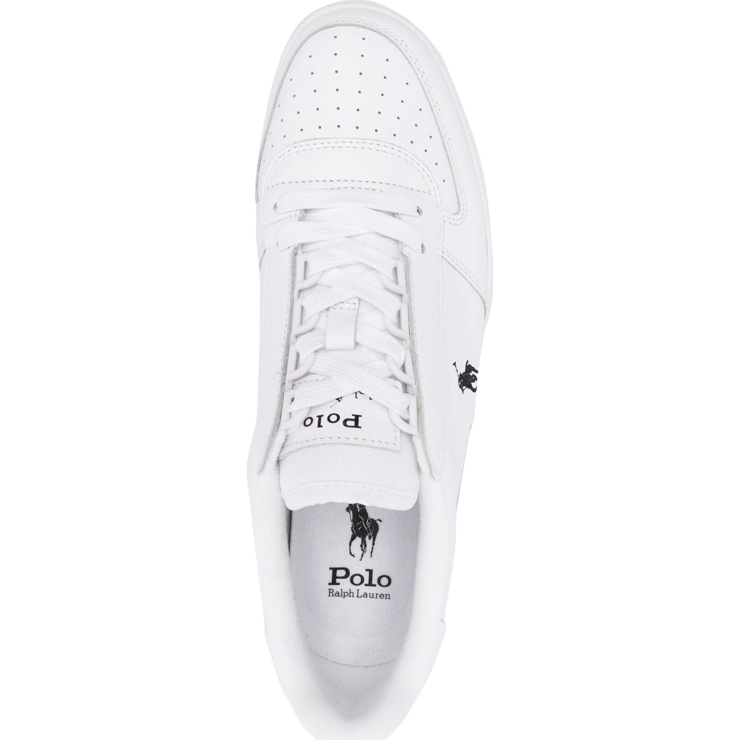 POLO RALPH LAUREN Sportiniai bateliai vyrams, Balta, Low top lace sneakers 4