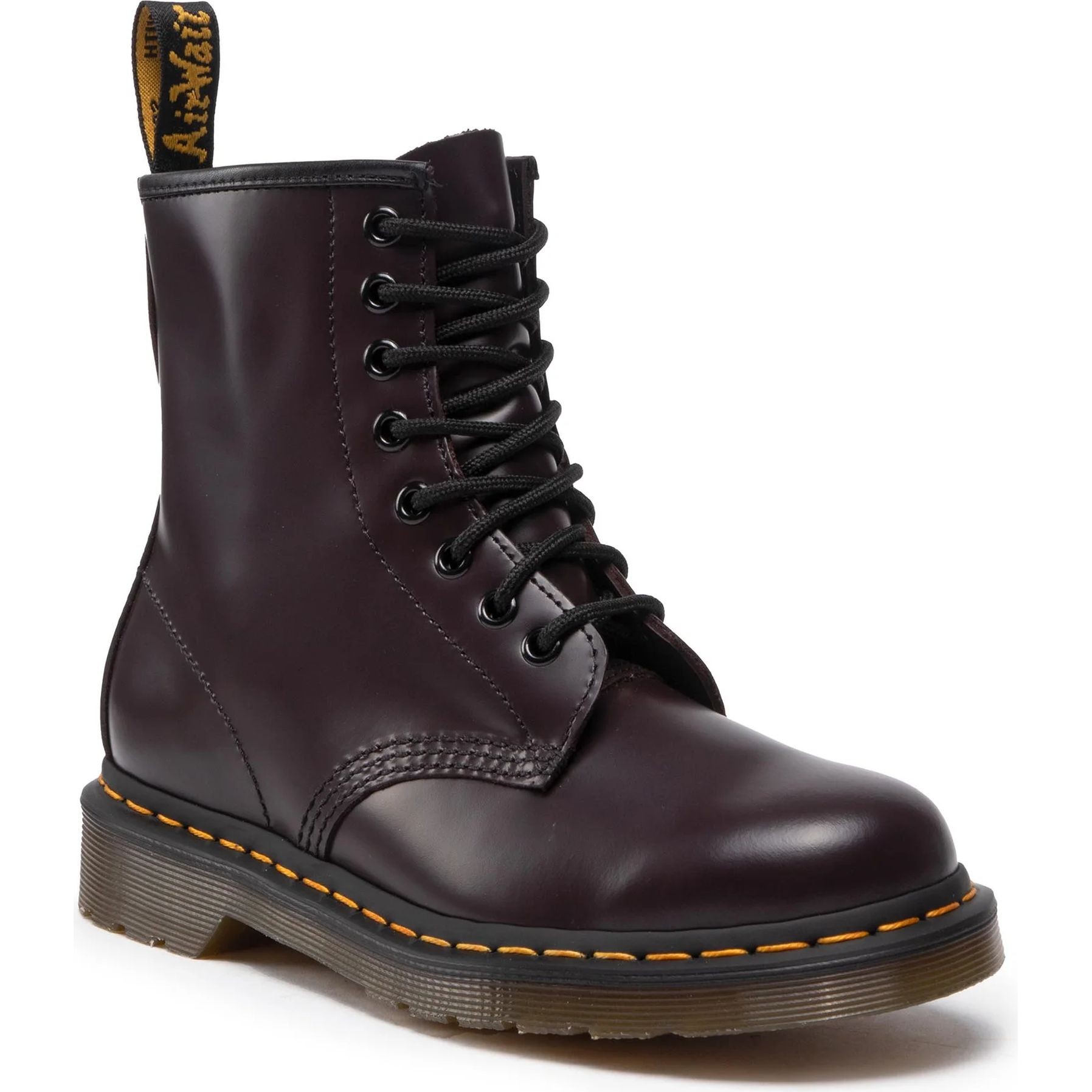 DR. MARTENS Aulinukai vyrams, Vyšninė, 1460 Burgundy Smooth Booties 1