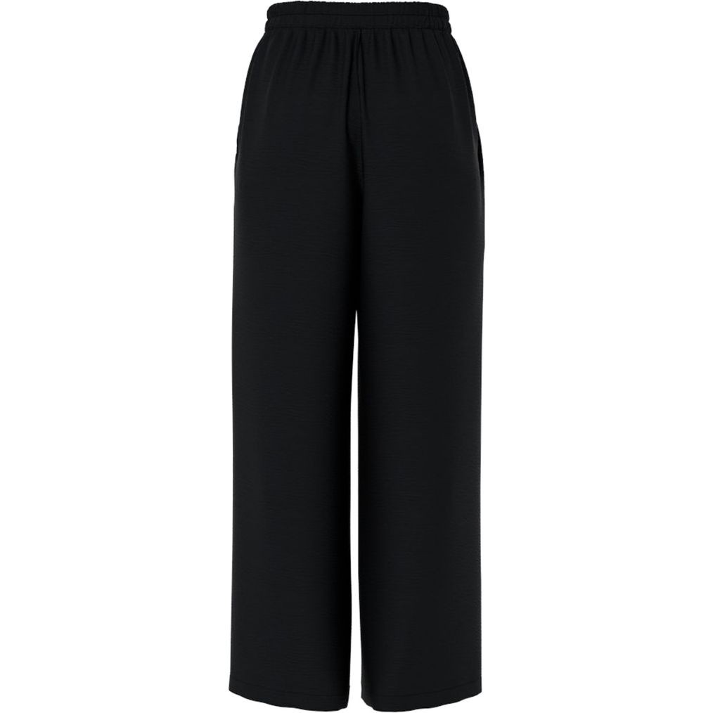 PIECES Formalios kelnės moterims, Juoda, Tiffany wide pants 2