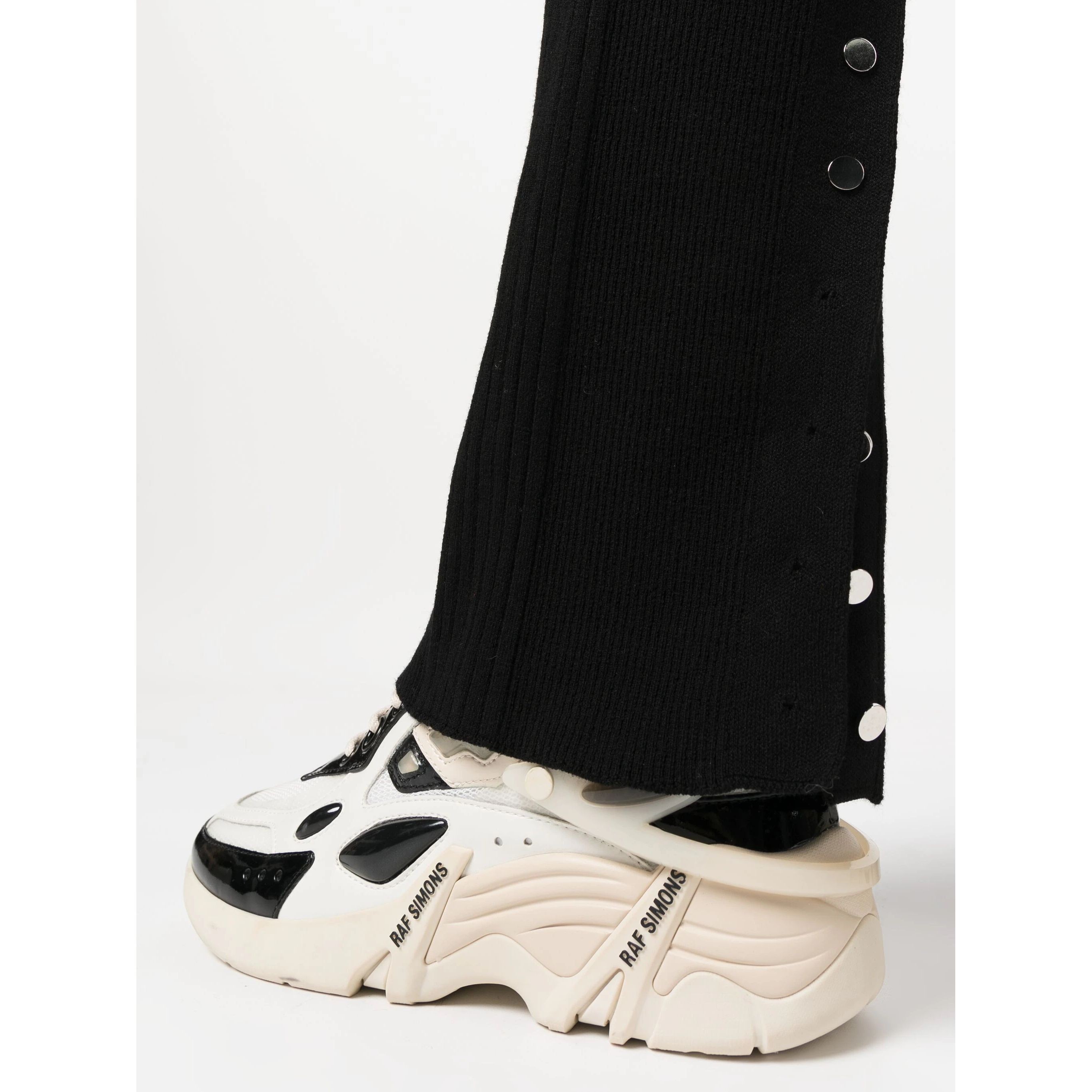 PACO RABANNE Kelnės moterims, Juoda, Pants 4