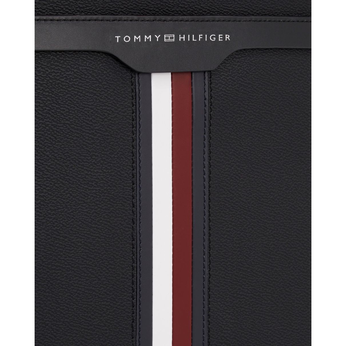 TOMMY HILFIGER Kuprinė vyrams, Juoda, Coated canvas backpack 4