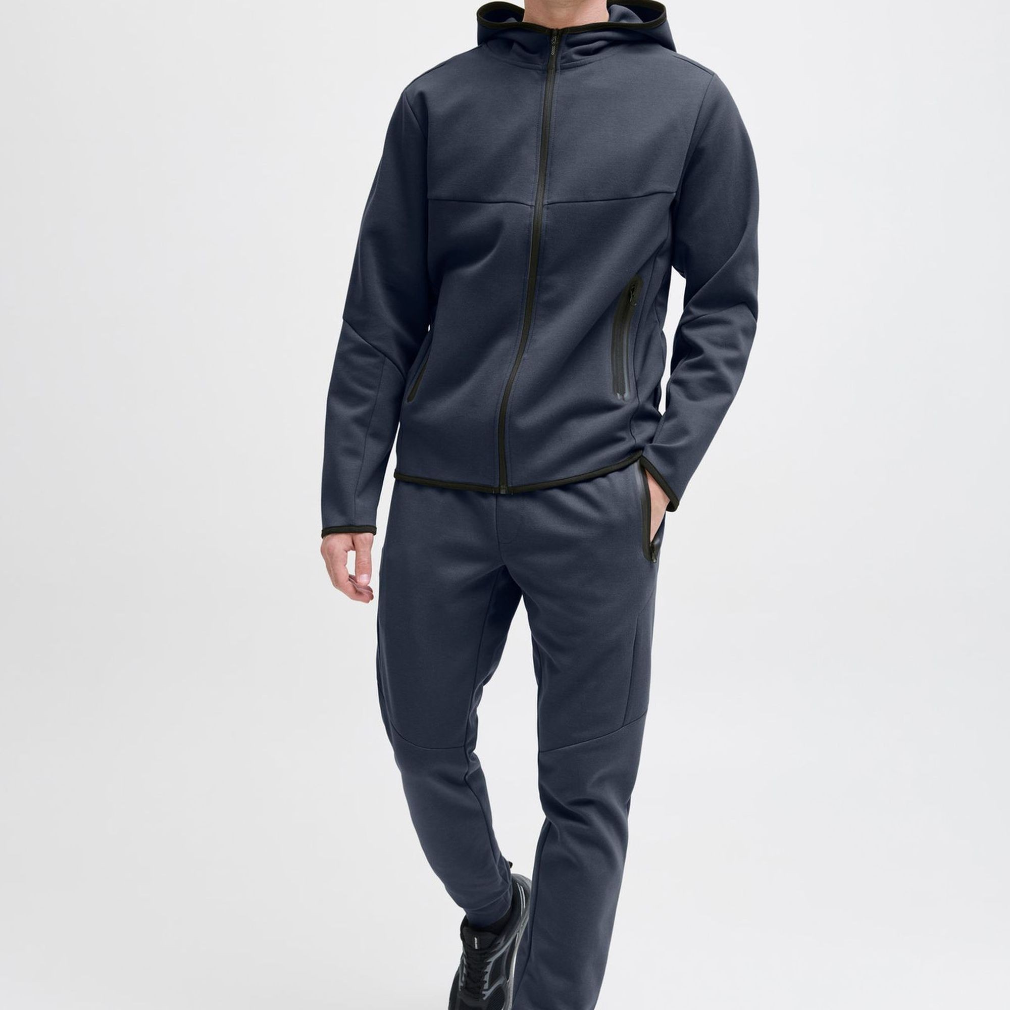 JACK & JONES Laisvalaikio kelnės vyrams, Mėlyna, Twill fusion 3