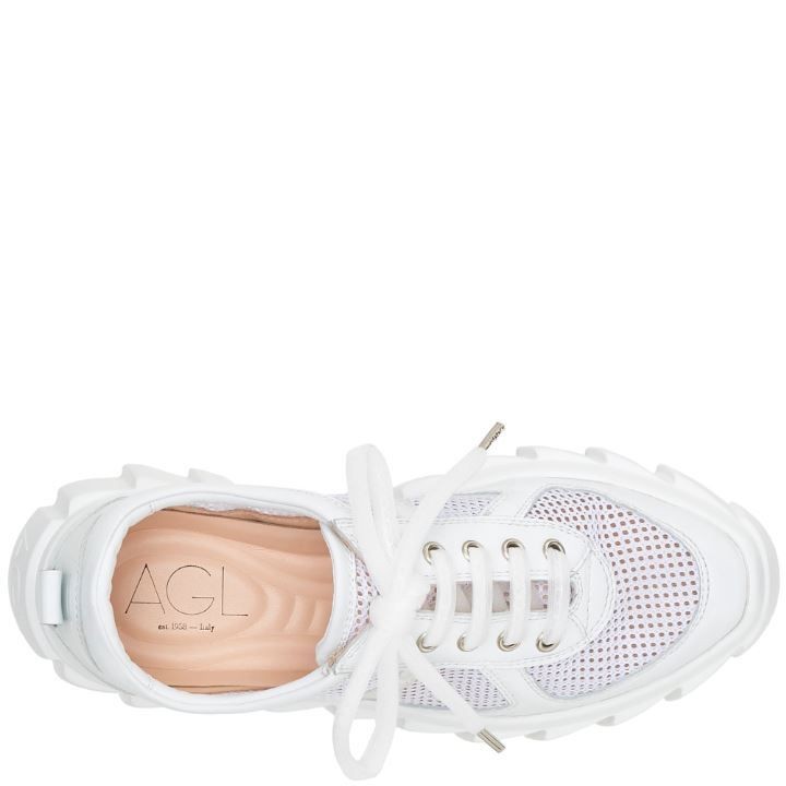 AGL Sportiniai bateliai moterims, Balta, Blondie mesh sport shoe 4