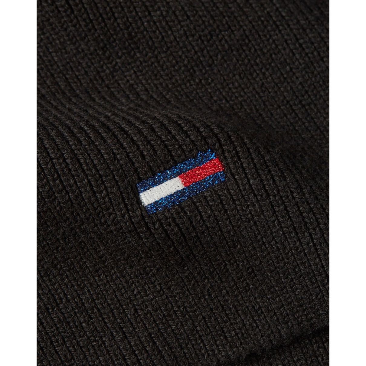 TOMMY JEANS Šalikas moterims, Juoda, Flag scarf 3