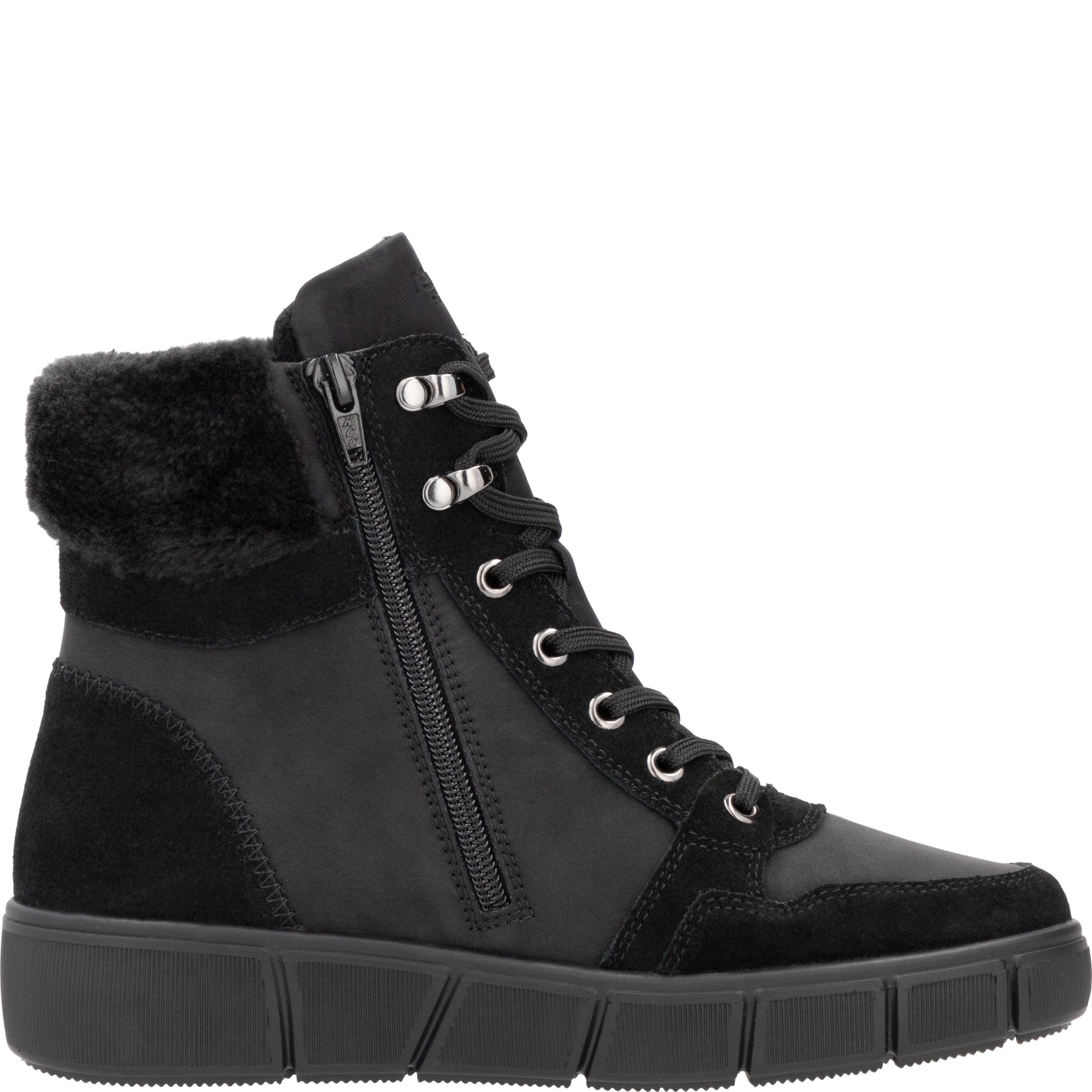 REMONTE Aulinukai moterims, Juoda, Ladies mid height boots 5