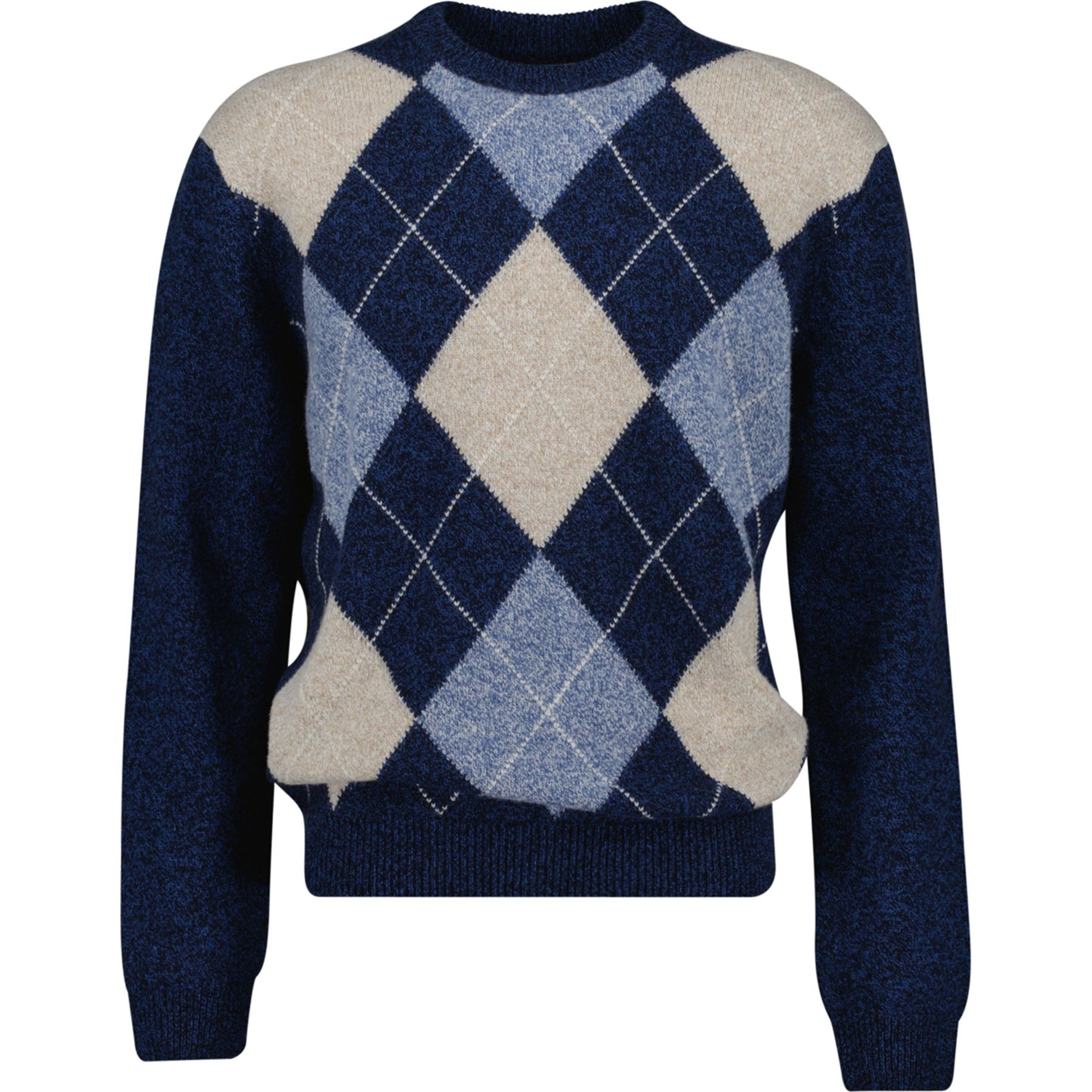 GANT Megztinis vyrams, Mėlyna, Argyle c-neck sweater 1