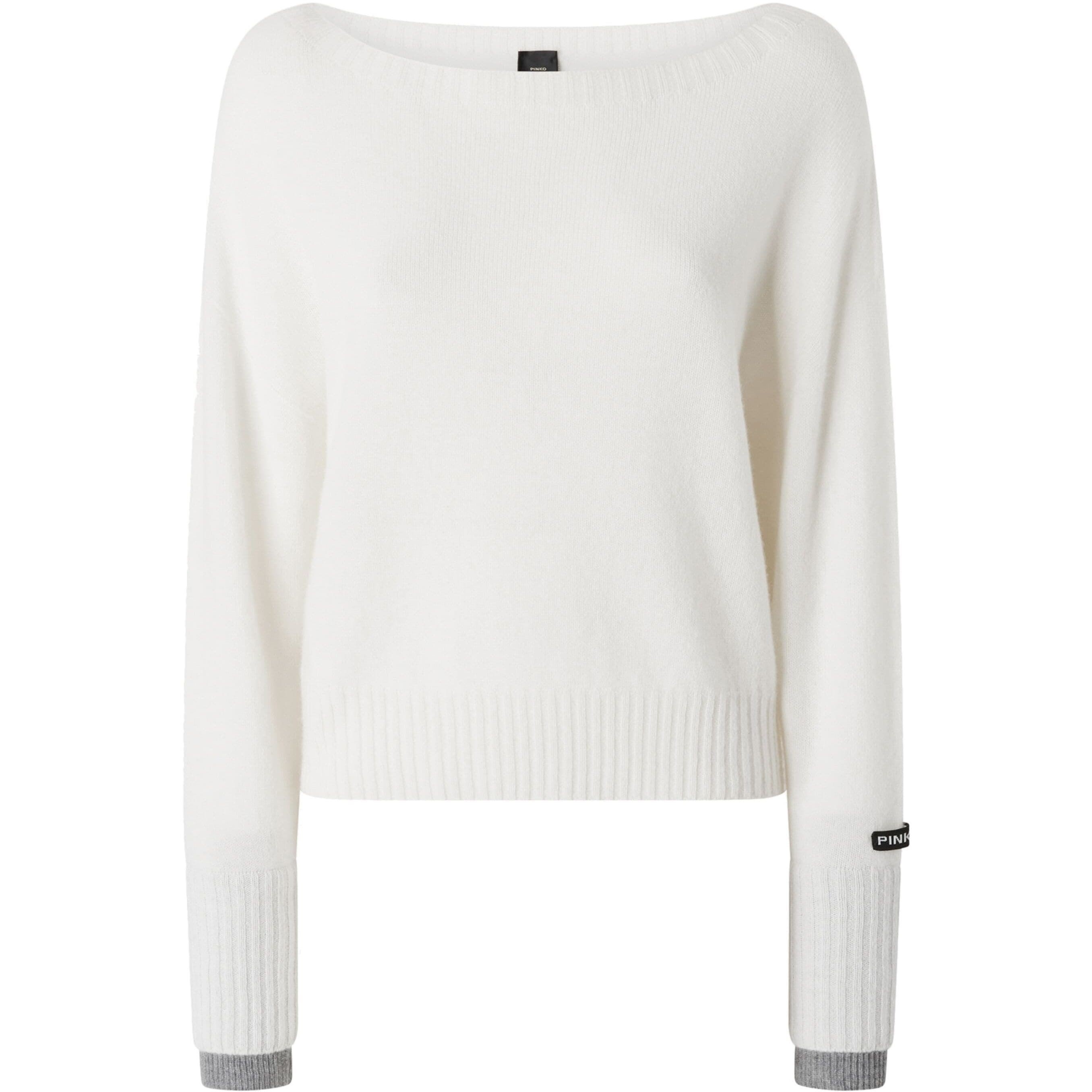 PINKO Megztinis moterims, Balta, Knitted sweater 1